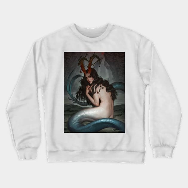 Capricorn Crewneck Sweatshirt by fdasuarez